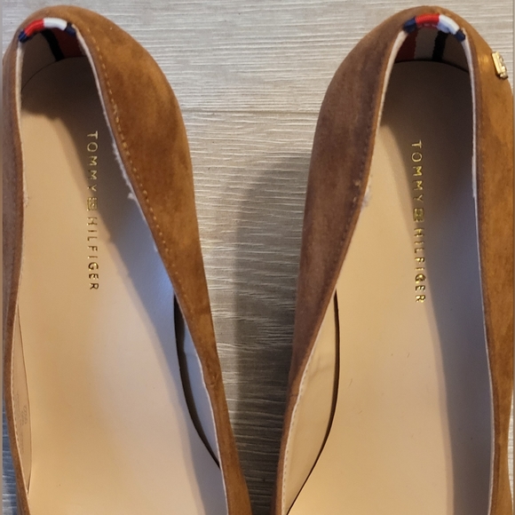 Tommy Hilfiger | Brown | Suede | Abilene High Heel Pumps | Size 8.5 M - Picture 7 of 11